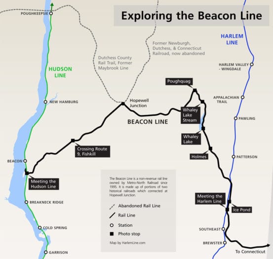 Metro North Hudson Line Map - United States Map